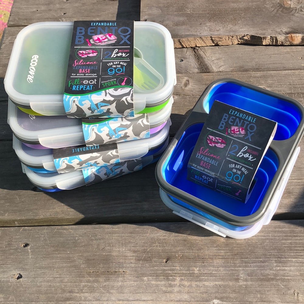 Bento lunch boxes - expandable